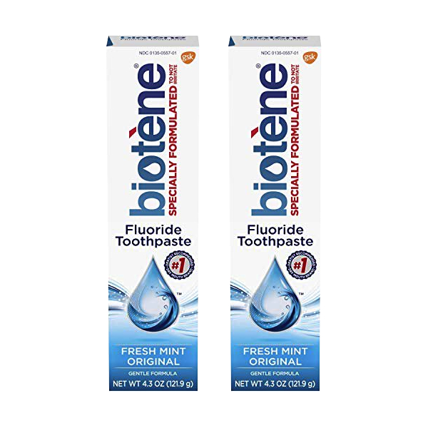 Biotene白樂汀 含氟牙膏(清新薄荷) 2入組